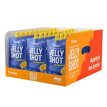 JELLY SHOT / YUZU & JAGODA + ENERGIA – OPAKOWANIE 30 SZT.